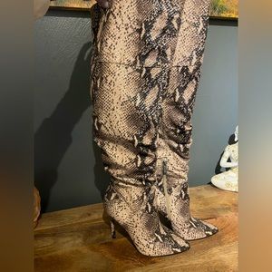 Jessica Simpson over the knee boots